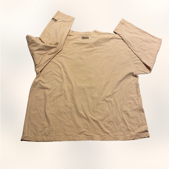 Vintage don 3-d puff print embroidered double sided longsleeve shirt mens 3XL - Picture 2 of 9